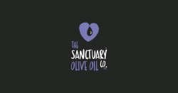 The Sanctuary Olive Oil Co. logo by KidDotCo