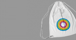 The First School drawstring bag