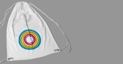 The First School drawstring bag