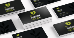 The Sanctuary Olive Oil Co. business cards