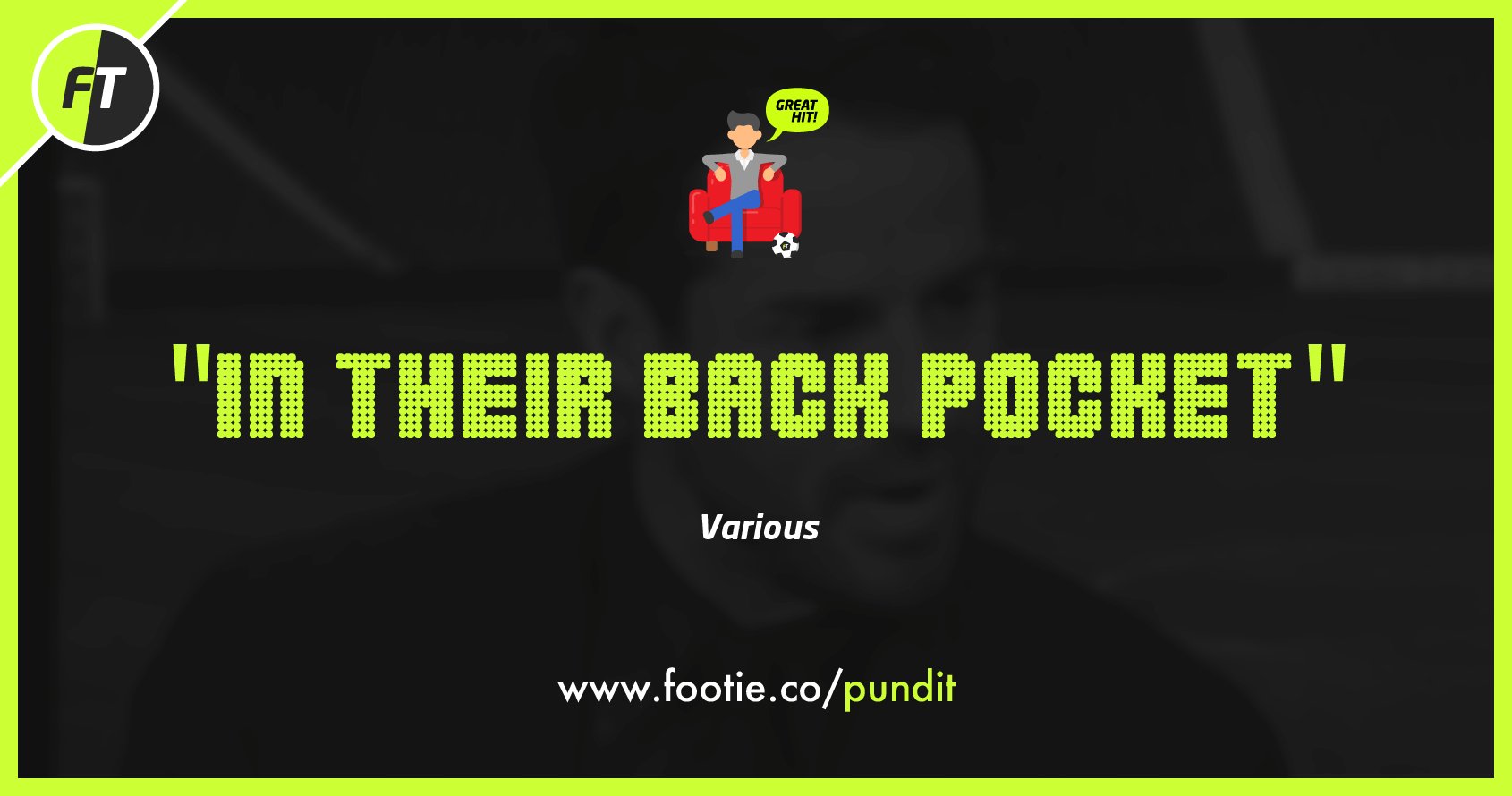 Download FootieTalks® Armchair Pundit iMessage App