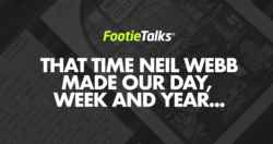 England Footballer Neil Webb | Footietalks