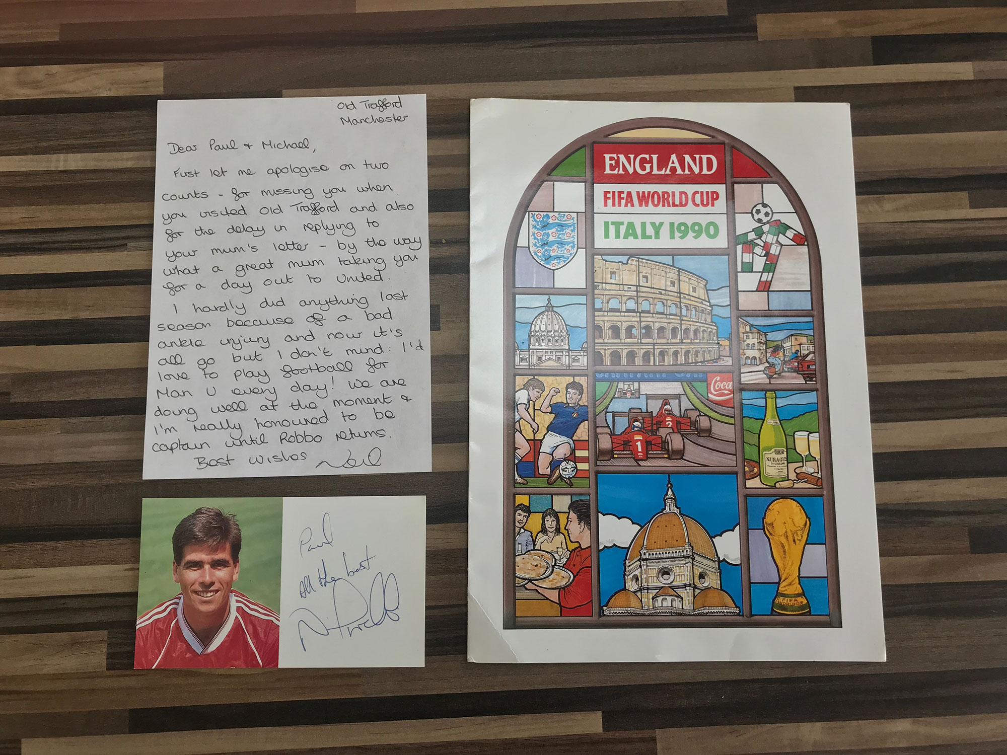 England Footballer Neil Webb England Footballer Neil Webb