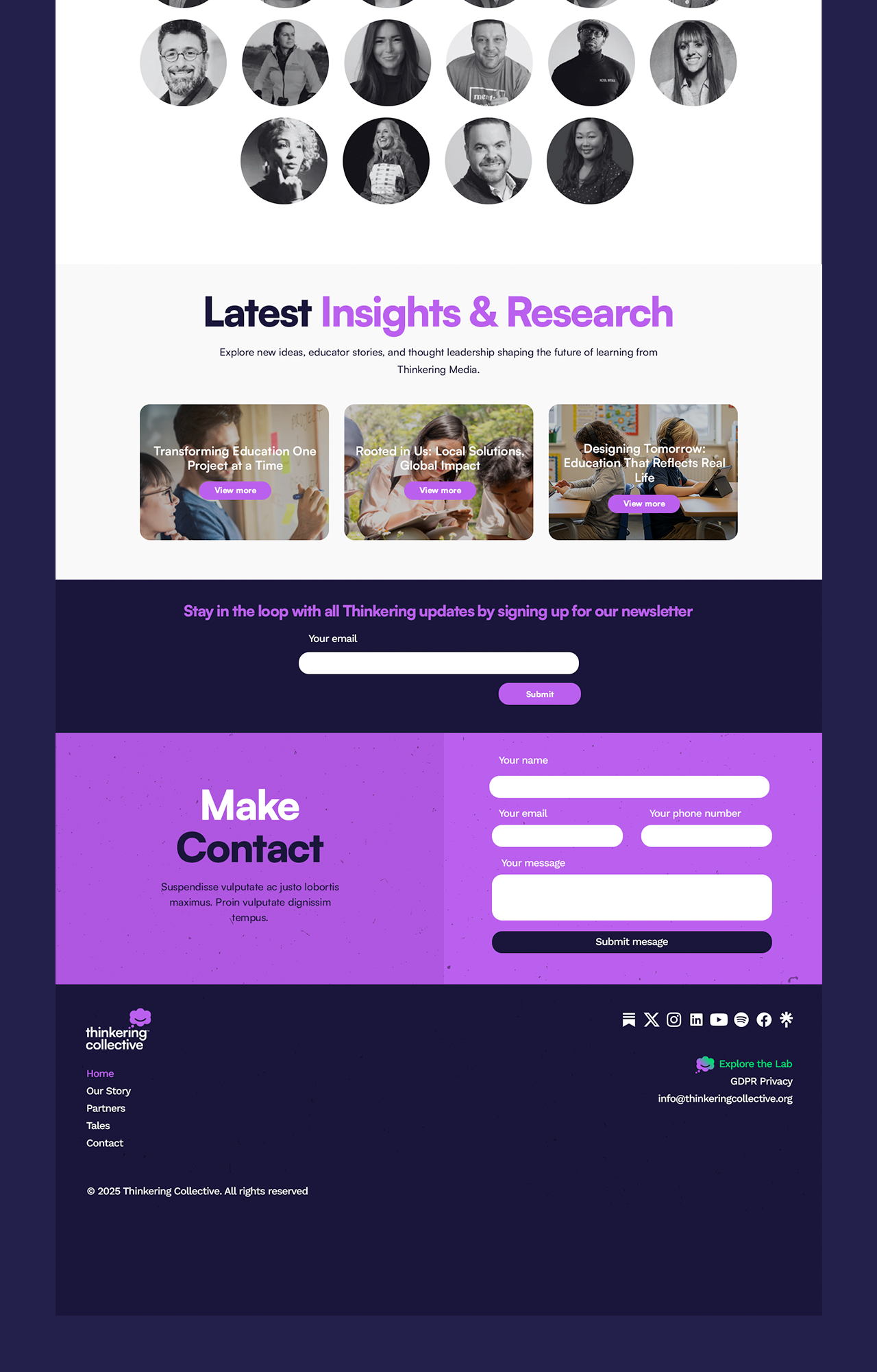 Thinkering Collective - Homepage