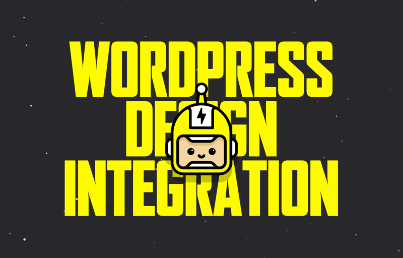 WordPress Design Integration