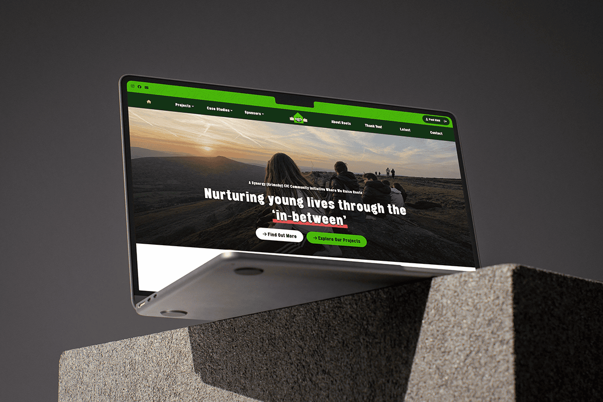 Raise Roots - Website